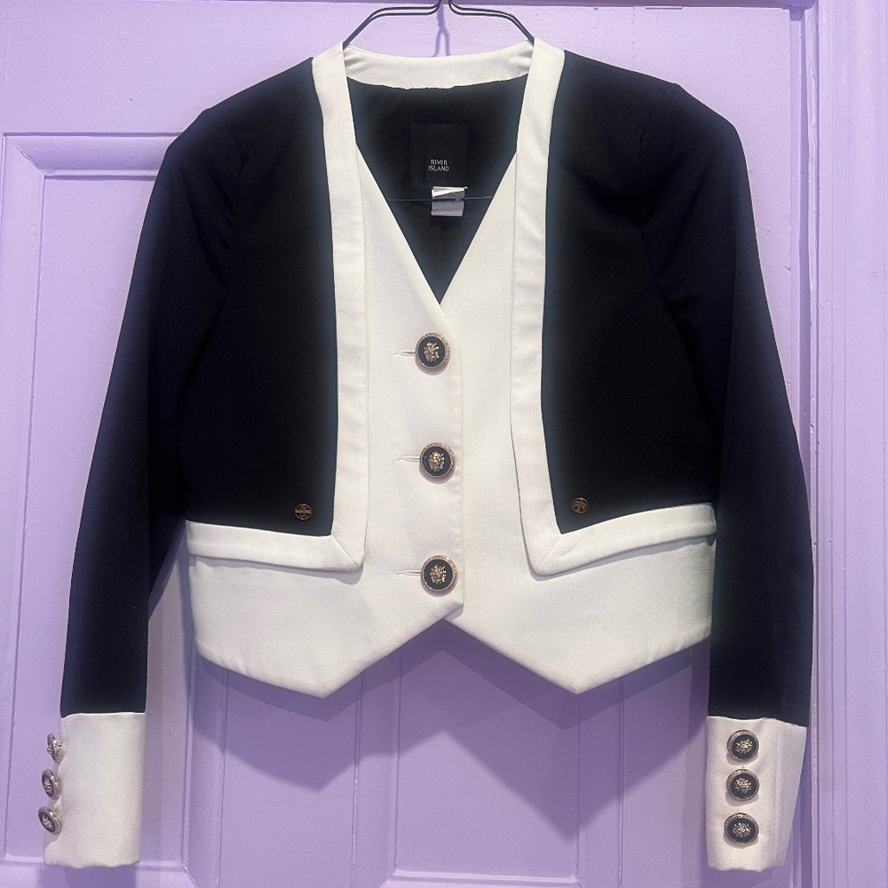 River Island Tuxedo Blazer